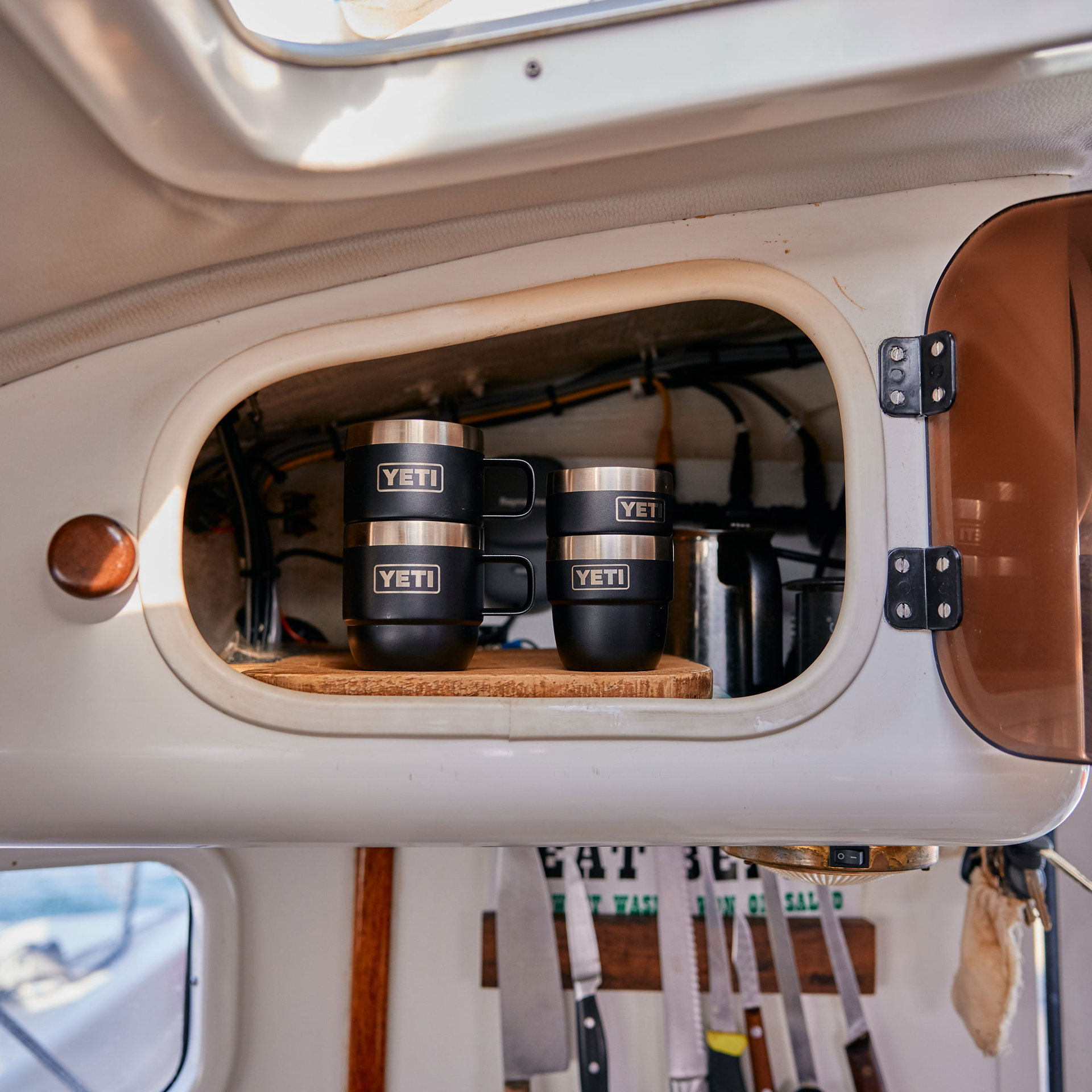 4 oz Stackable Cups, Rescue Red, large