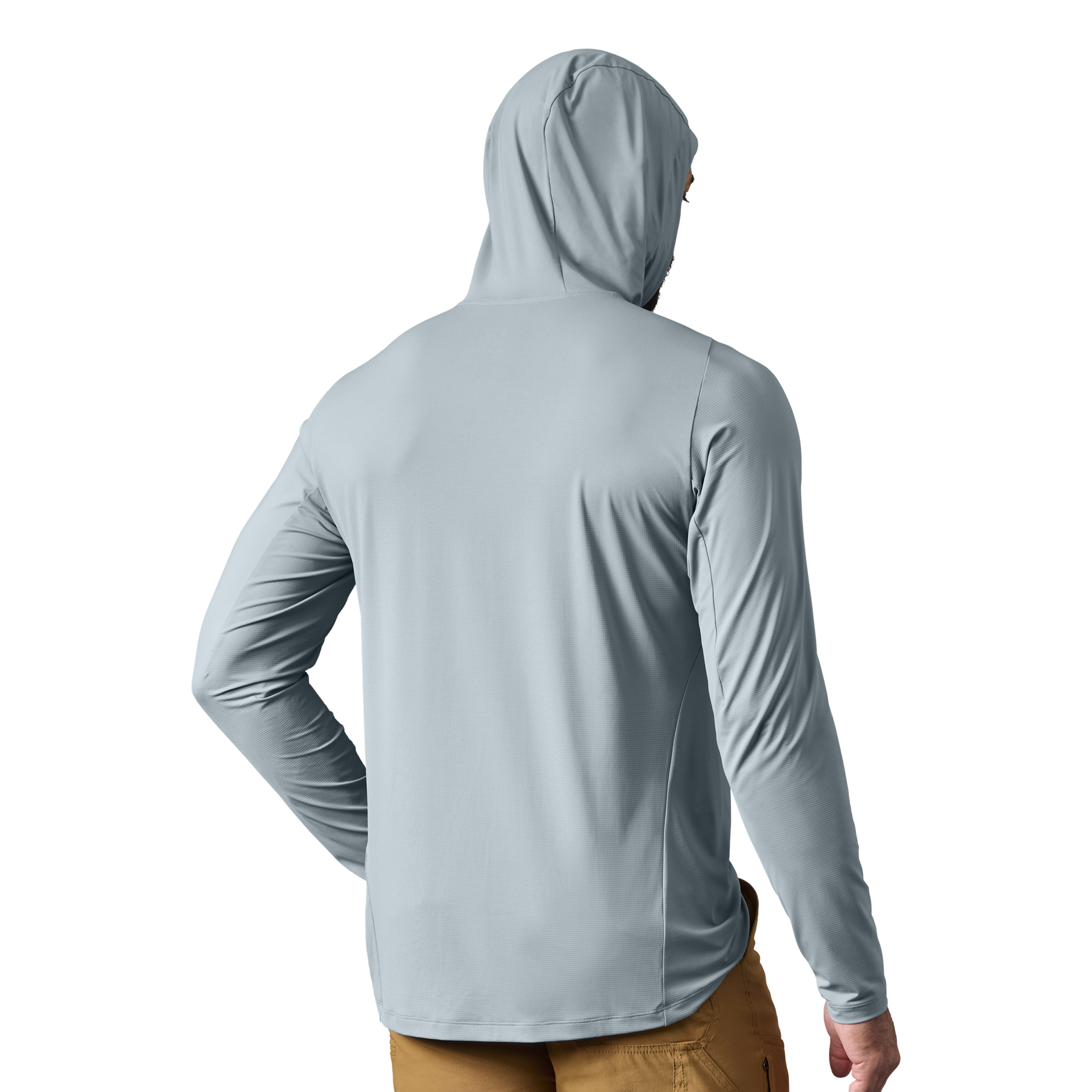 Chemise de soleil ultra-l&eacute;g&egrave;re, Bleu pierre, large