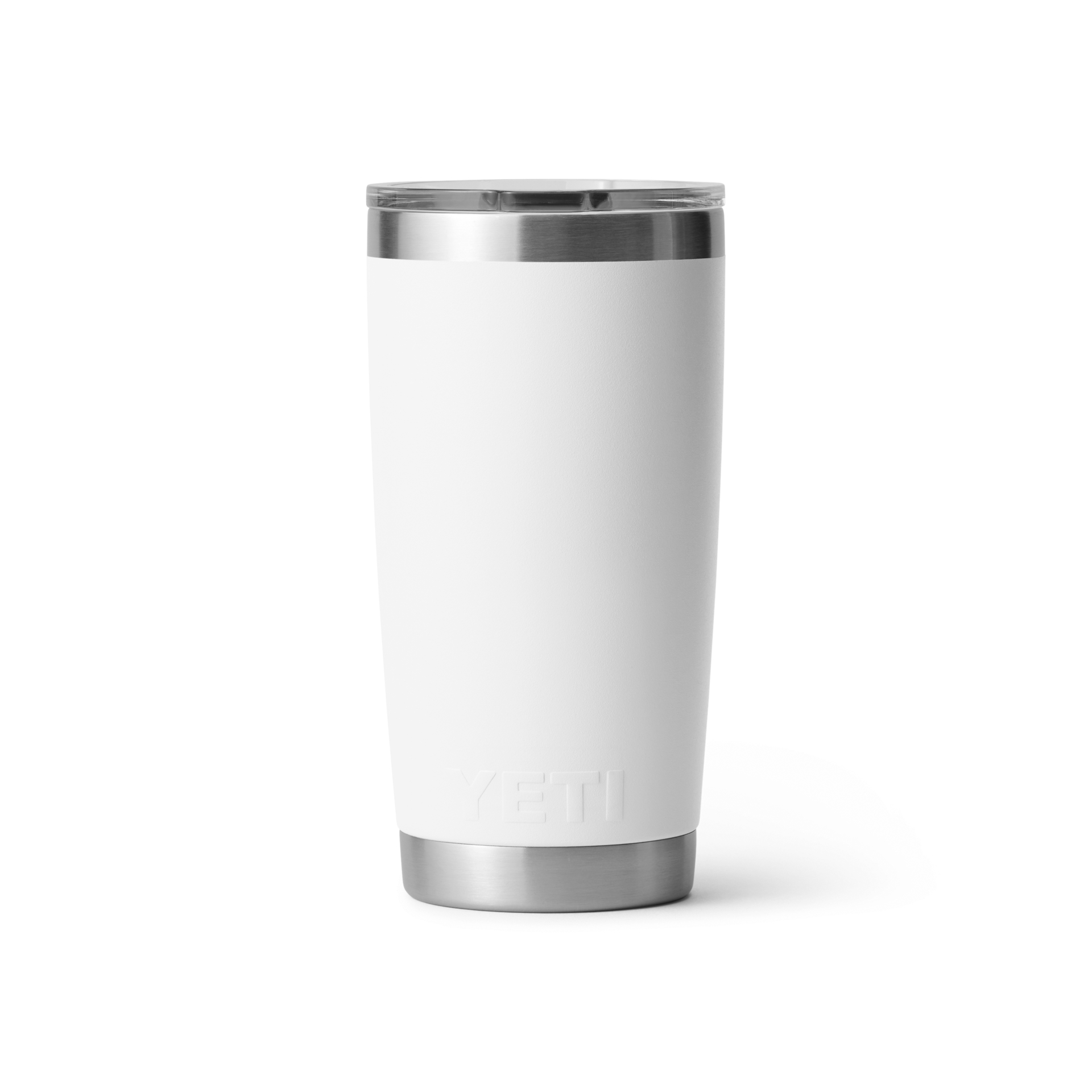 20 oz Tumbler, White, large