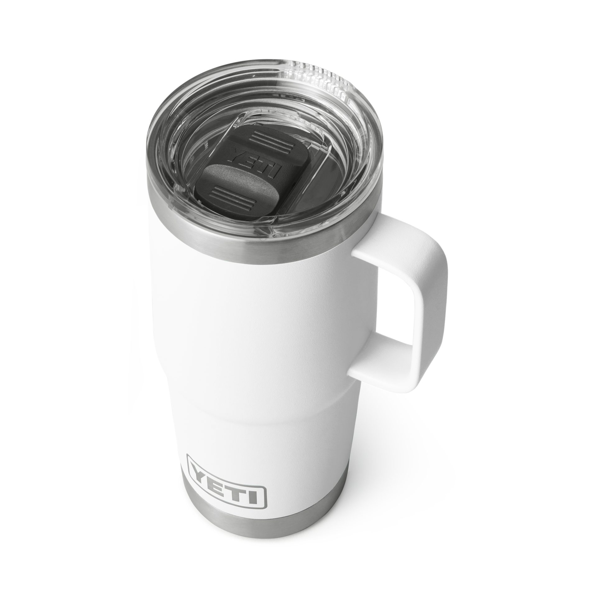20 oz Travel Mug, White, card