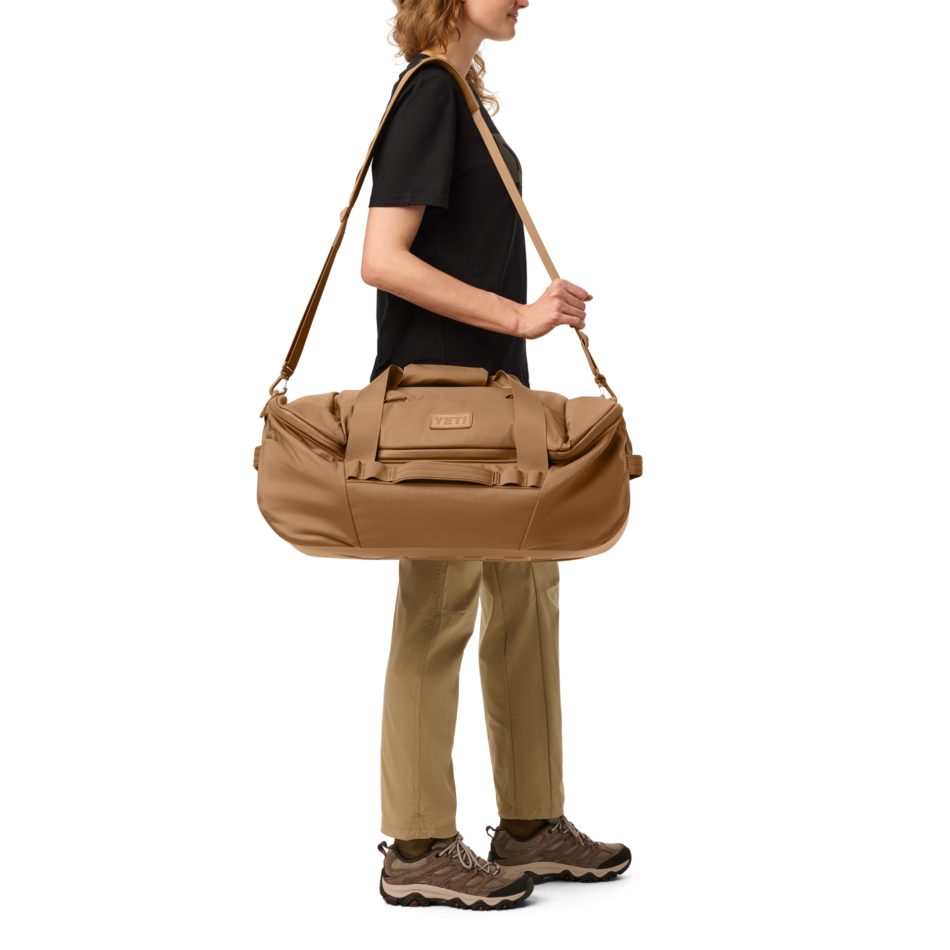 60L Travel Duffel, Alpine Brown, large