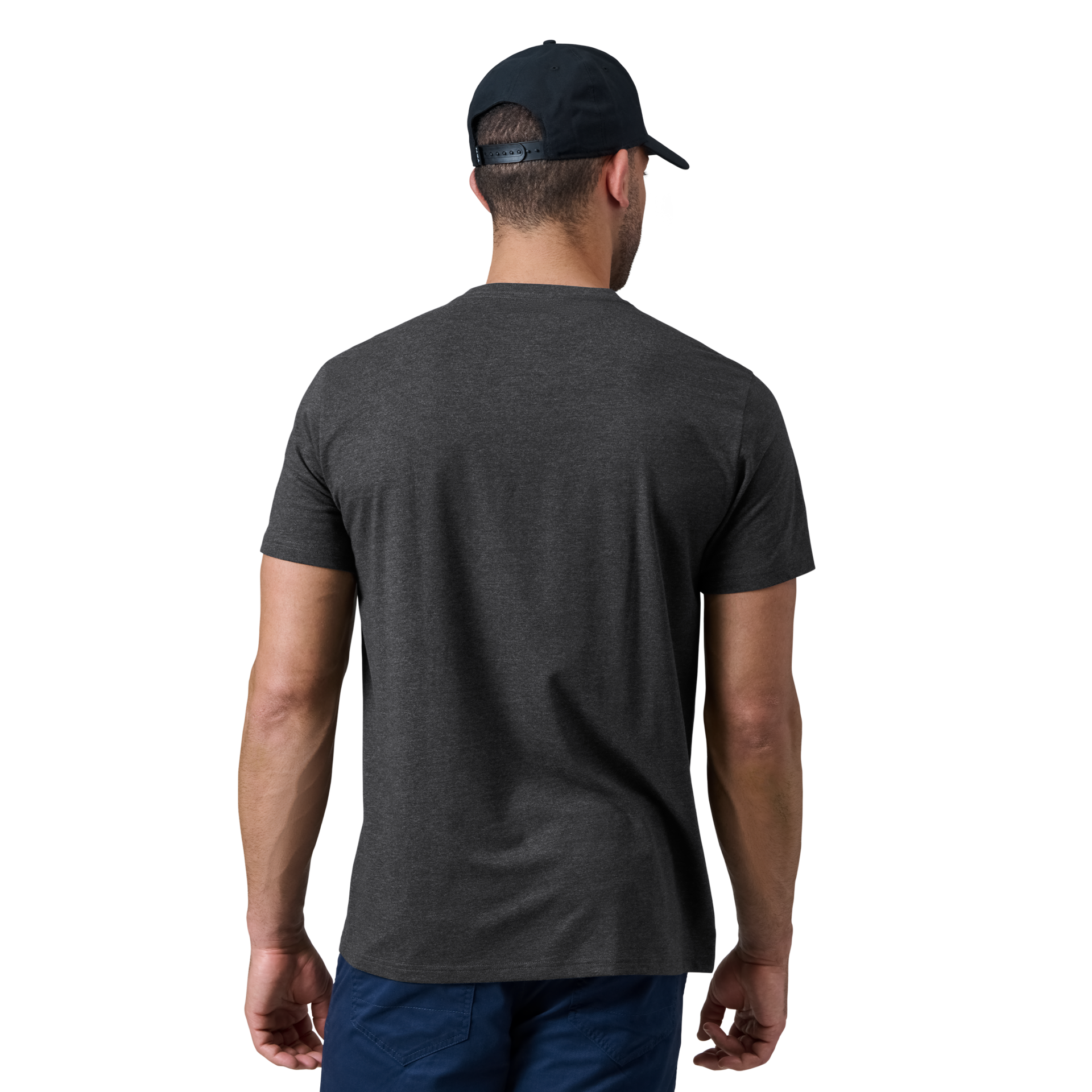 Short Sleeve T-Shirt, Heather Charcoal, large