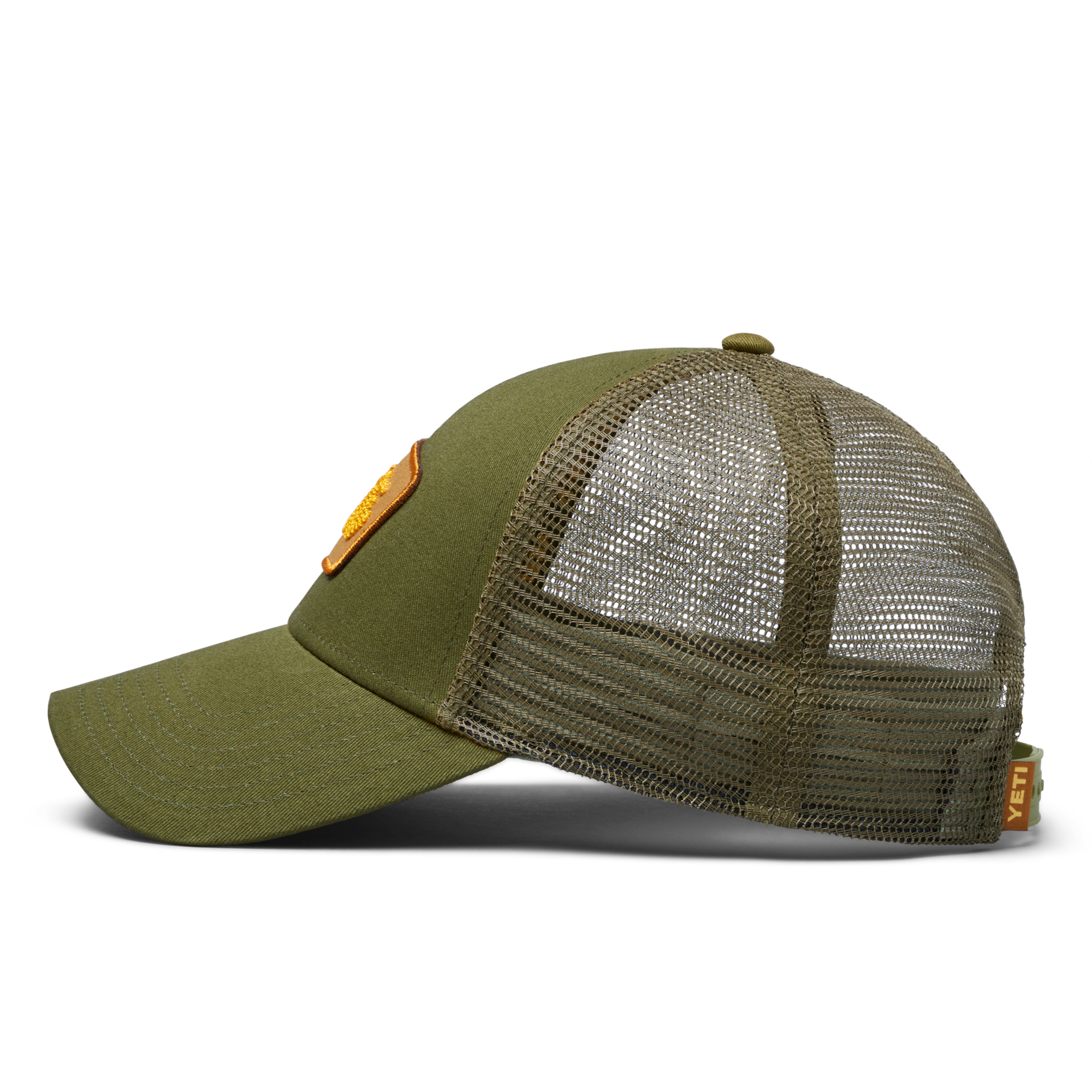 Casquette Trucker Low Pro, Vert Olive, large