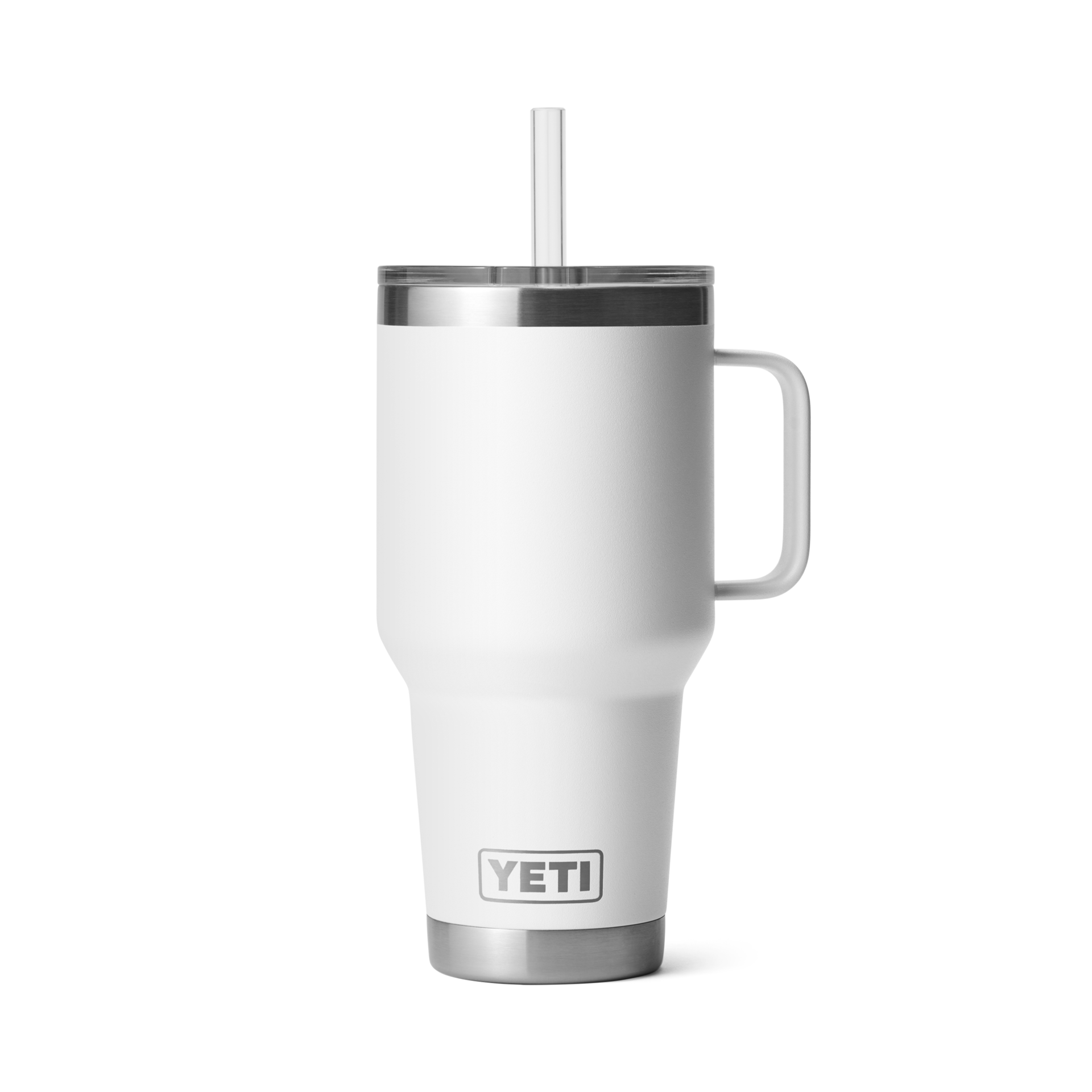 Vaso con sorbete de 35 oz (1 L), Blanco, large