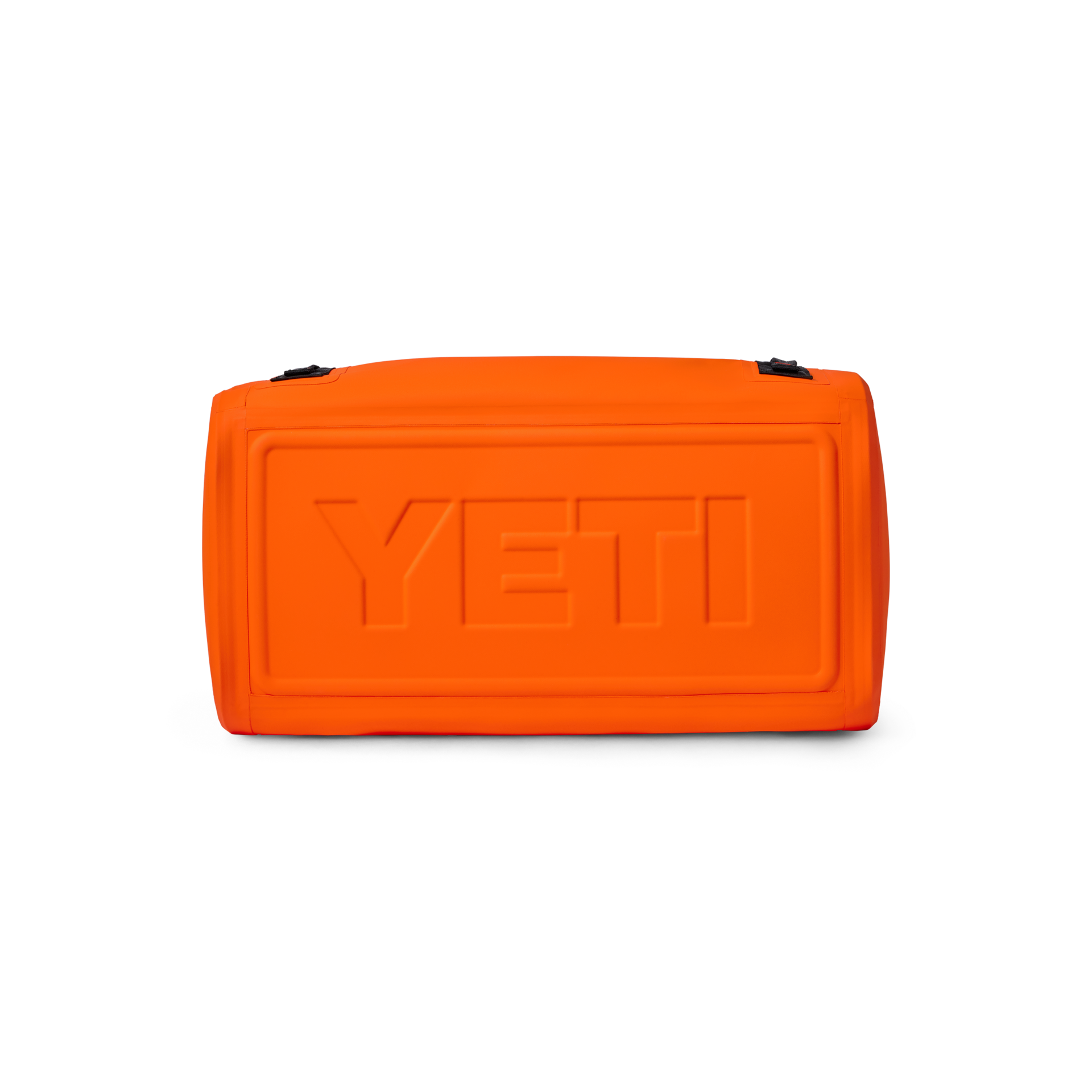 50L Waterproof Duffel, Orange/ Black, large