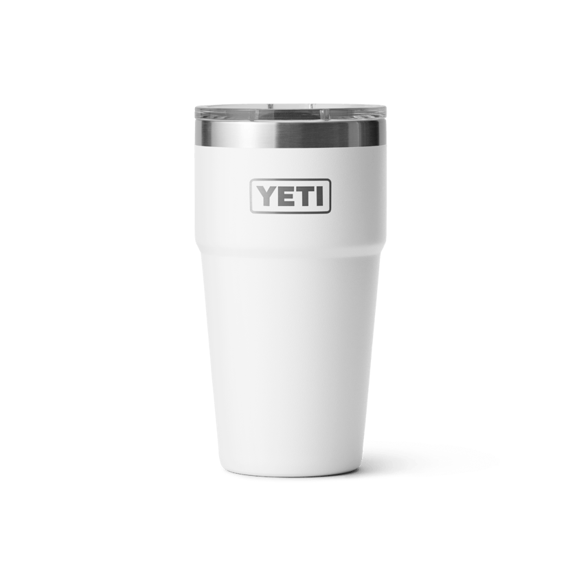 20 oz Stackable Cup, White, large