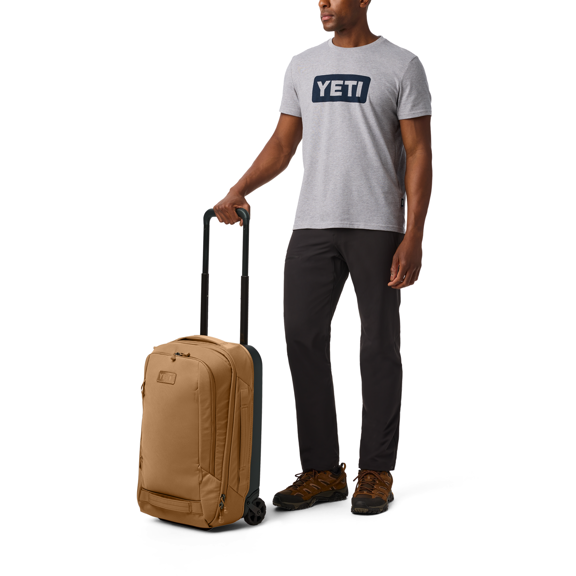 35L/22" Carry-On Luggage, Alpine Brown, large