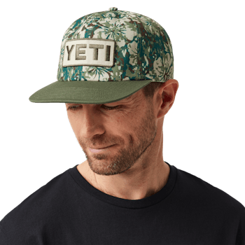 YETI Badge Mid Pro Flat Brim Hat