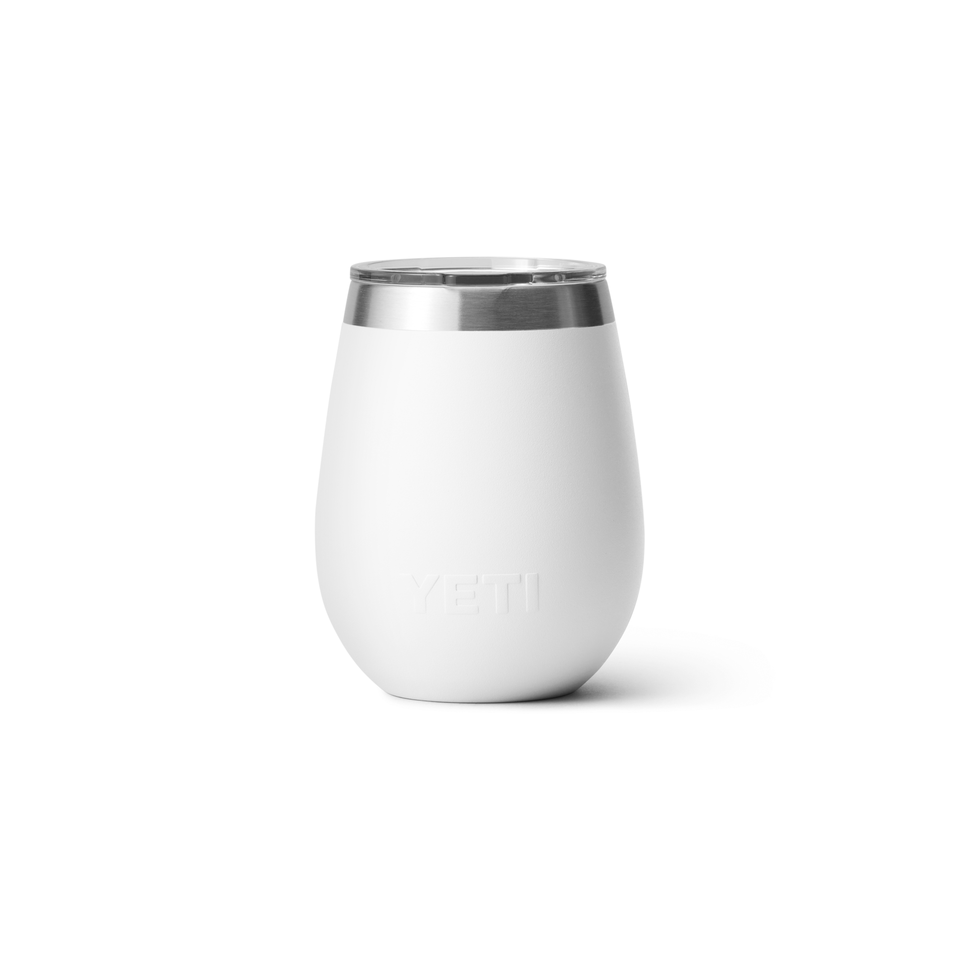 10 oz Wine Tumbler, White, large