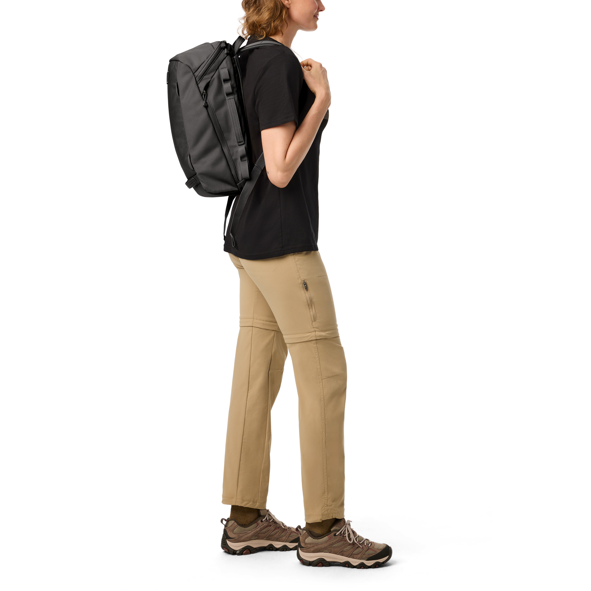 22L Carry On Backpack, Black, large
