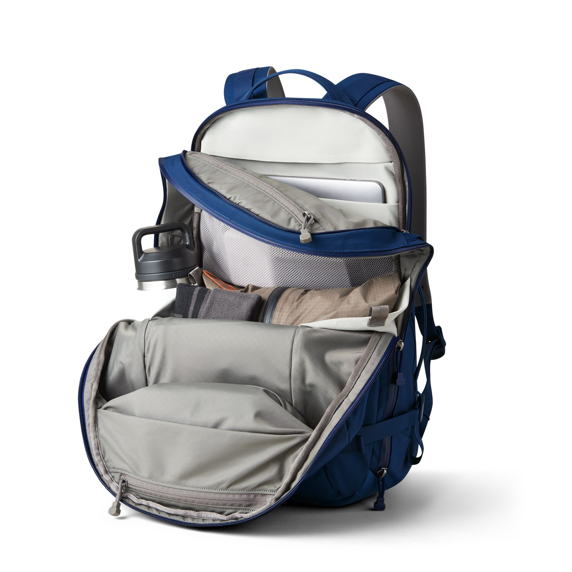 27L Carry On Backpack, Navy, large