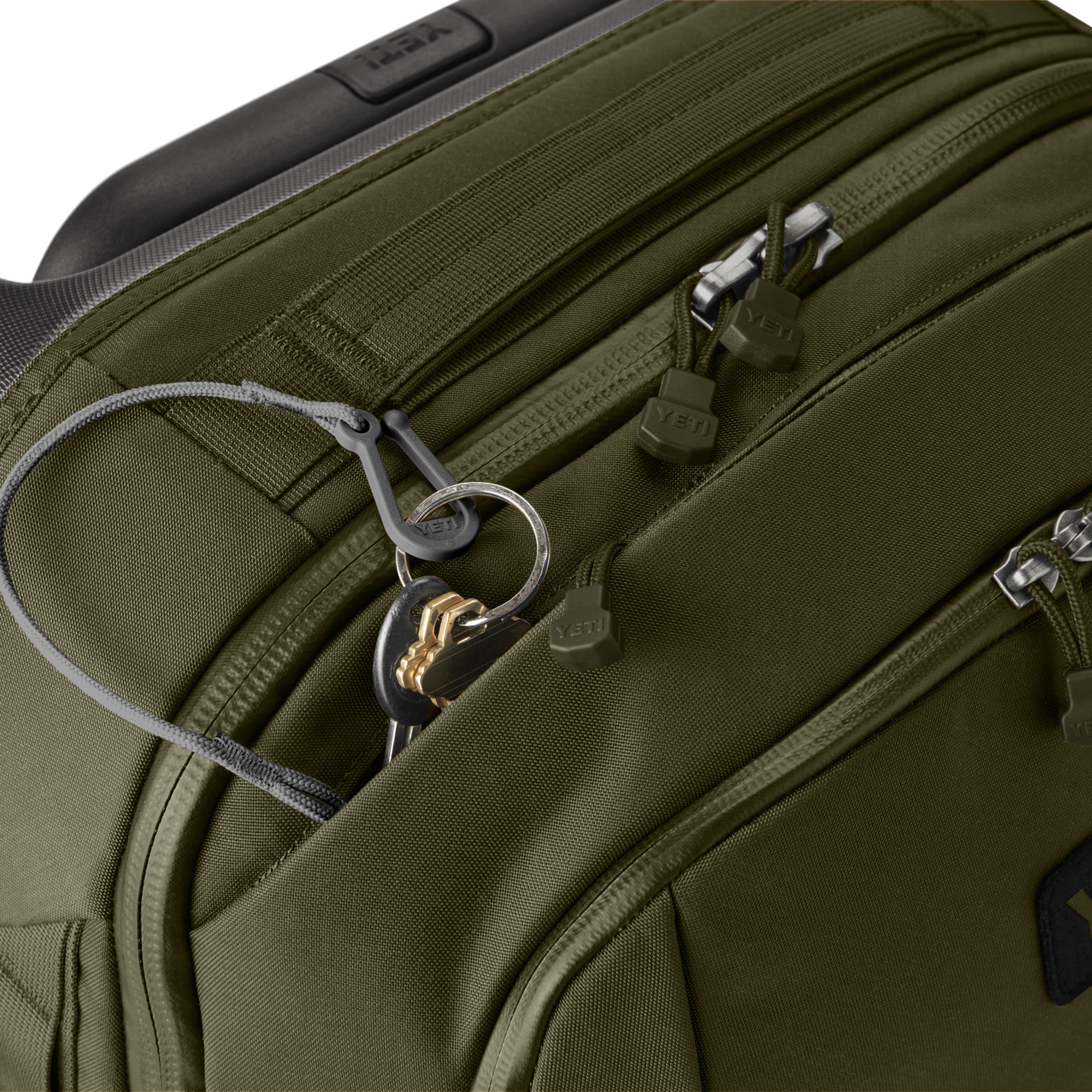 35L/22" Carry-On Luggage, Olive, large
