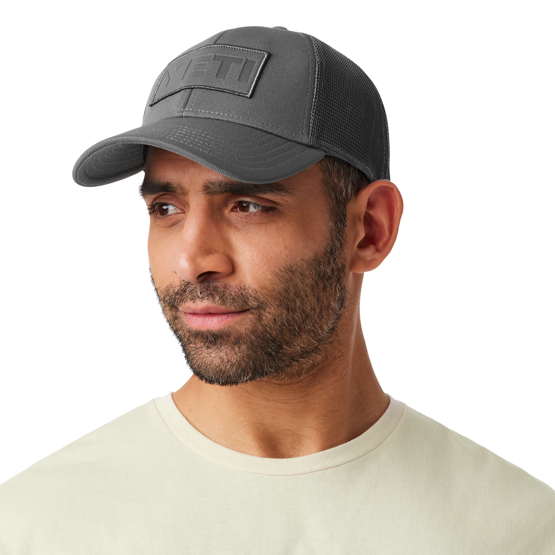 Low Pro Trucker Hat, Gray, large
