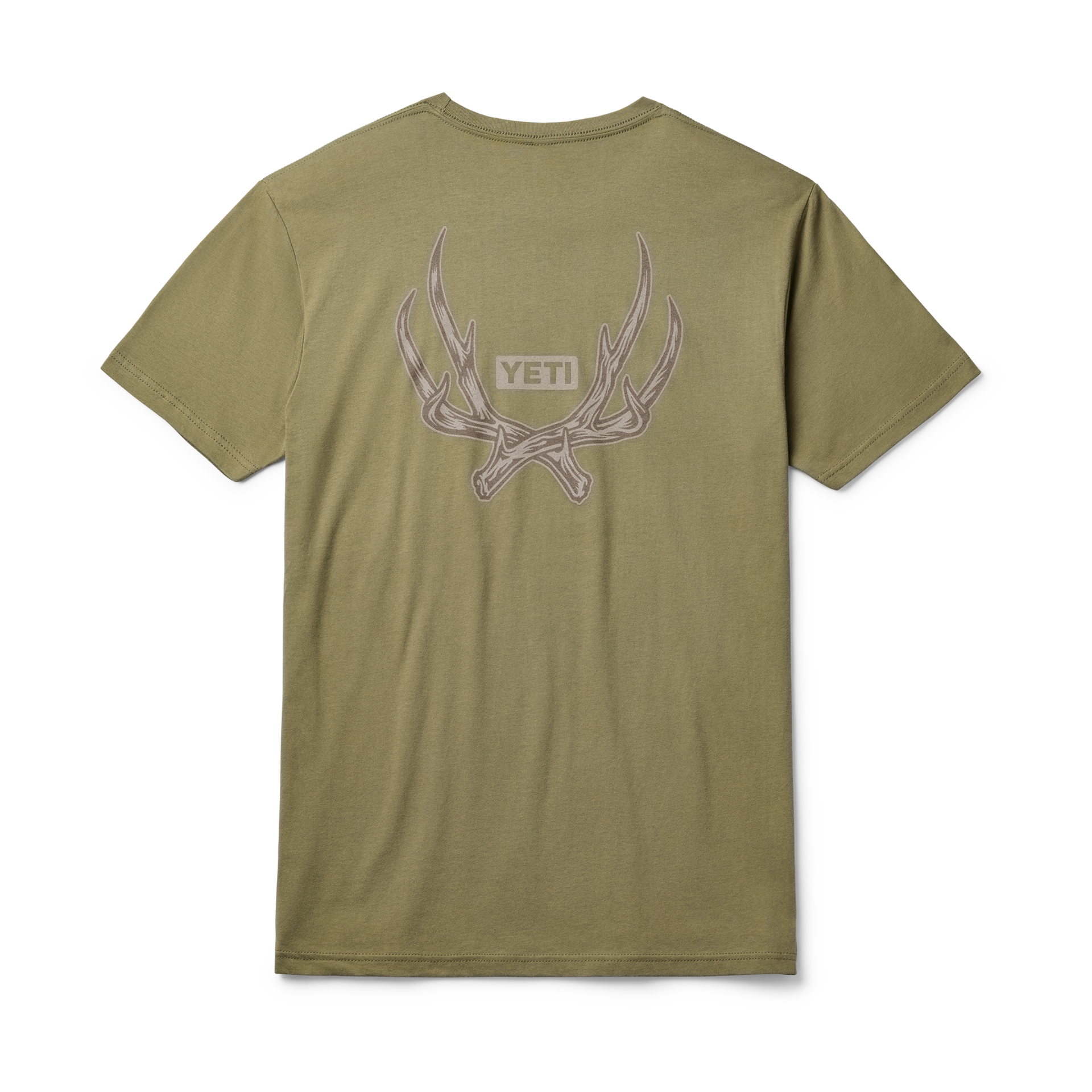 Short Sleeve T-Shirt, Military Green, large