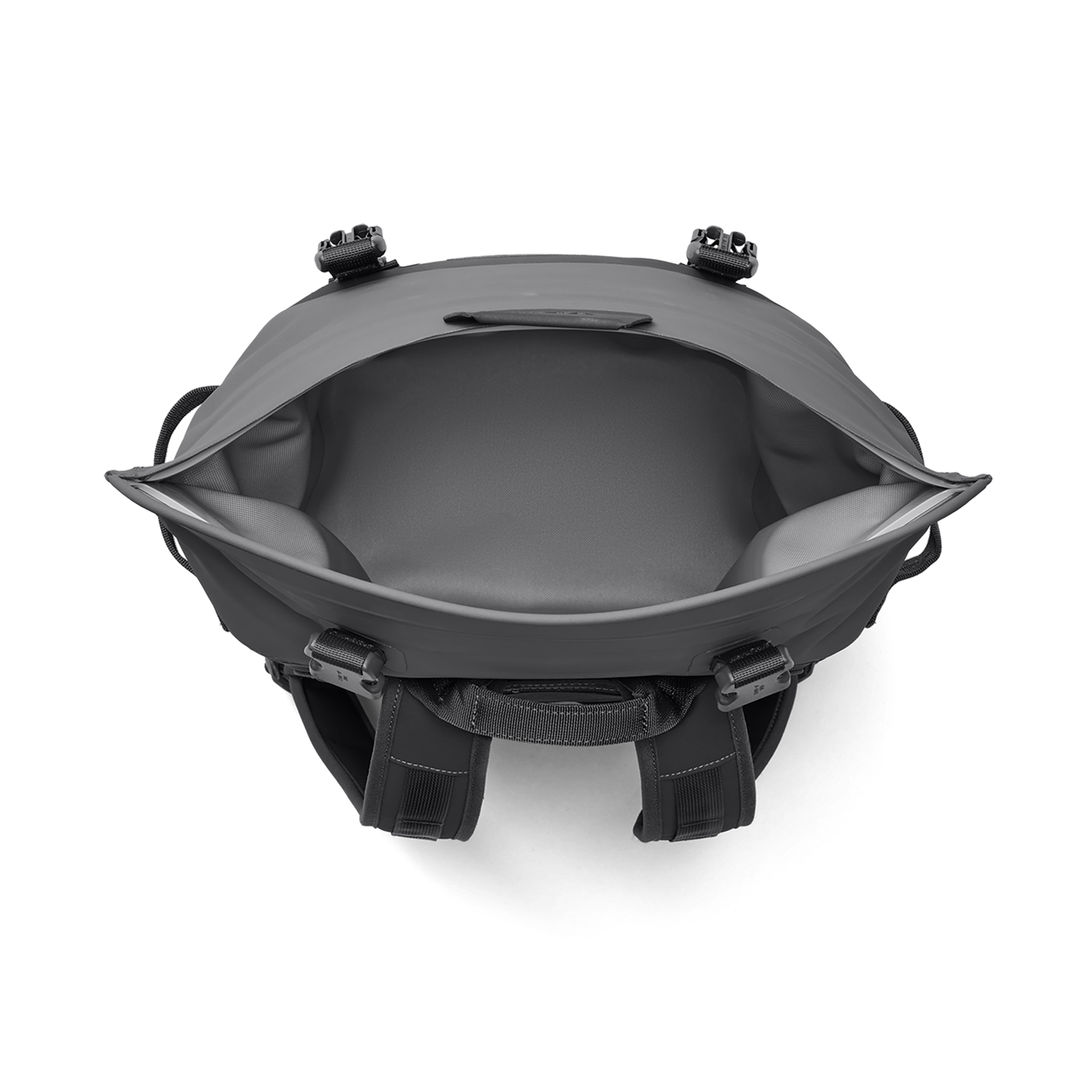 Hielera blanda tipo mochila M20, Carb&oacute;n, large