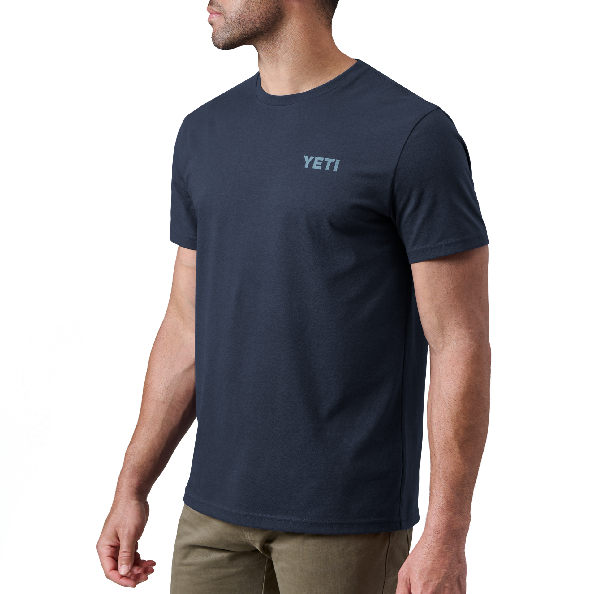 Short Sleeve T-Shirt, Navy, large