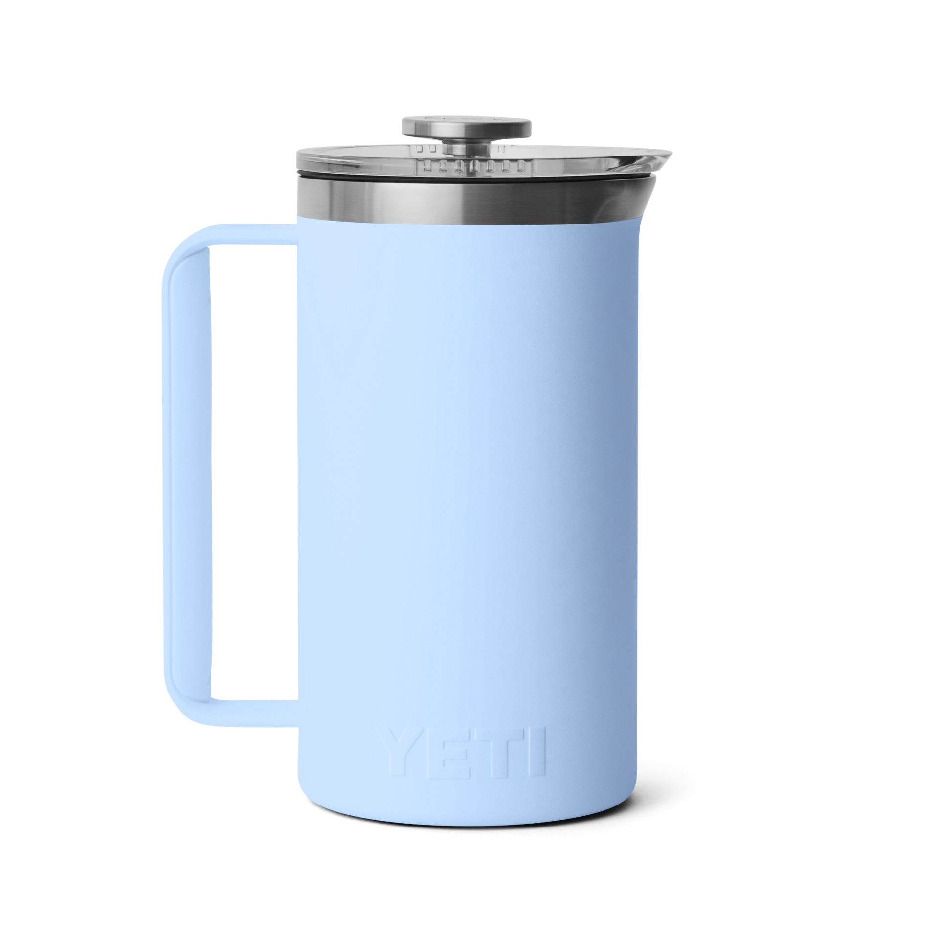 34 oz French Press, Big Sky Blue, large